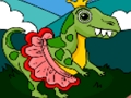Játék Aranyos színező gyerekek  online