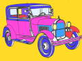 Játék Hot Rod színezés  online
