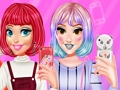 Játék Princesses Diy telefon tok tervezése  online