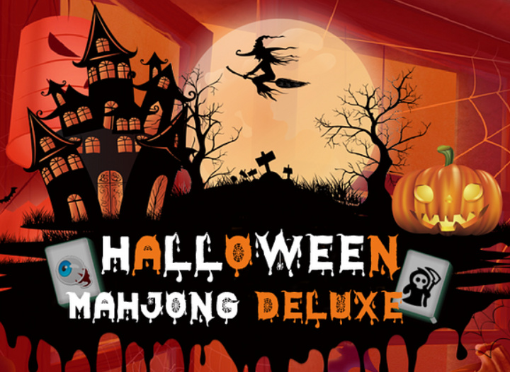 Játék Halloween Mahjong deluxe online