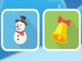 Játék Xmas memória egyeztetés  online