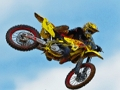Játék Őrült motokrossz ugrik a kirakós játék  online