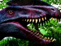 Játék Dinoszauruszok ijesztő fogak puzzle  online