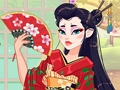 Játék Legendás divat japán gésa  online