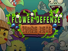 Játék Virágvédelem Zombi ostrom  online