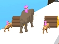 Játék Animal Transform Race 3D online