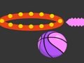 Játék Dunk labda lőtte a karika kosárlabda találatot  online