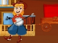Játék Vadnyugati Cowboys Jigsaw online
