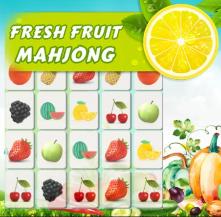 Játék Friss gyümölcs mahjong  online