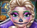 Játék Elsa Scary Halloween smink  online