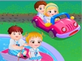 Játék Baby Hazel megtanulja a járműveket  online