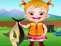 Játék Baba mogyoró halászati idő  online