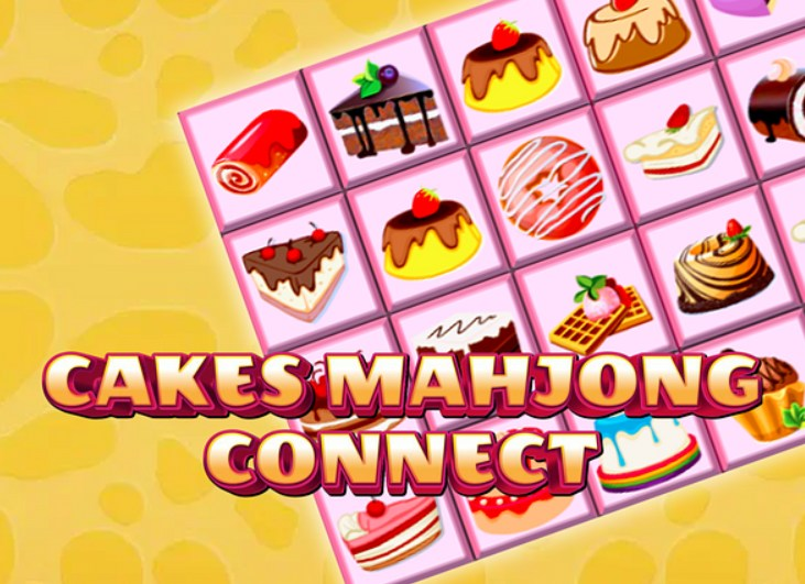 Játék Sütemények Mahjong Connect  online
