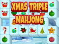 Játék Háromszoros Mahjong karácsony  online