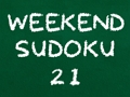 Játék Hétvégi Sudoku 21  online