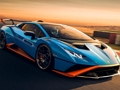 Játék Lamborghini Huracan STO rejtvény  online
