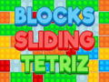 Játék Blokkolja a csúszó tetrizst  online