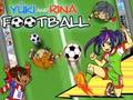 Játék Yuki és Rina Football  online