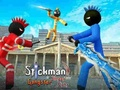 Játék Stickman Police vs Gengszter utcai harc  online
