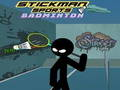 Játék Stickman sporttollaslabda  online