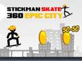Játék Stickman Skate 360 Epic City online