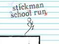 Játék Stickman Iskolafutás  online