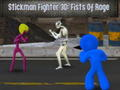 Játék Stickman Fighter 3D: A düh ököljei online