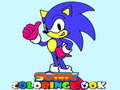 Játék Sonic kifestőkönyv  online