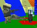 Játék Zombie Blocky Gun Warfare forgatás  online