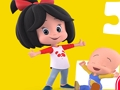 Játék Cleo és Cuquin kirakós játék  online