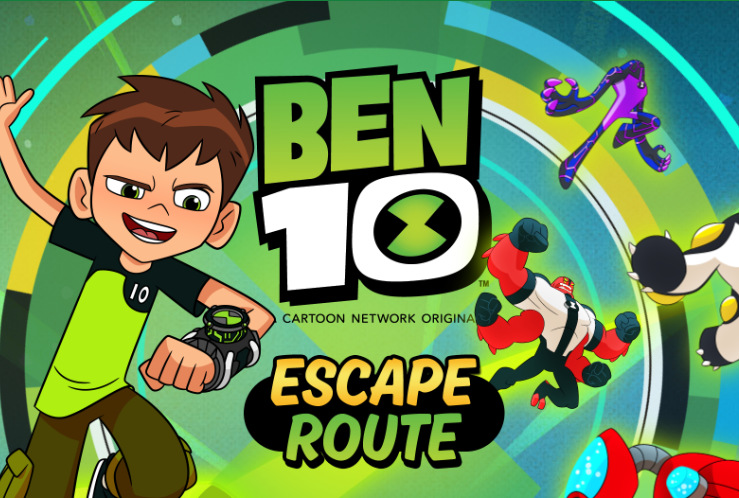 Játék Ben 10 menekülési út  online