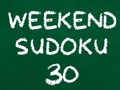 Játék Hétvégi Sudoku 30  online
