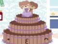 Játék Kawaii esküvői torta  online