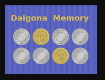Játék Dalgona memória  online