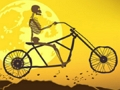 Játék Halloween Wheelie kerékpár  online