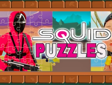 Játék Squid Játék Jigsaw  online