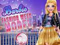 Játék Barbie Fashion Week modell  online