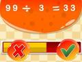 Játék Igaz és hamis matematikai játék  online