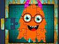 Játék Aranyos Monsters Jigsaw  online