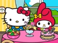 Játék Hello Kitty és barátai étterem  online