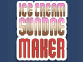 Játék Fagylalt sundae készítő online