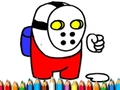 Játék Space Dude kifestőkönyv  online