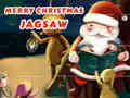 Játék Boldog karácsonyt puzzle  online