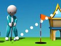 Játék Tintahal játékos golf 3D online