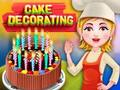 Játék Torta díszítés  online
