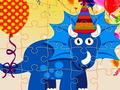Játék Dino party -kirakó online