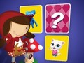 Játék Little Red Riding Hood memóriakártya mérkőzés  online