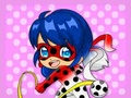 Játék Chibi Dottedgirl kifestőkönyv  online