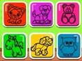 Játék Easy Kids színező játék  online