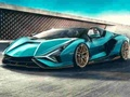 Játék Lamborghini Sian Roadster puzzle online